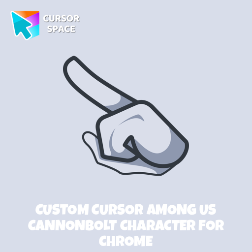Custom Cursor Among Us Cannonbolt Character For Chrome